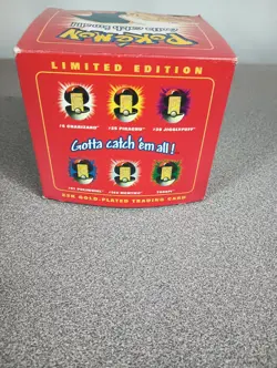 1999 Burger King Pokemon 23K Gold Plated Charizard Trading Card (BRAND NEW) - Image 3