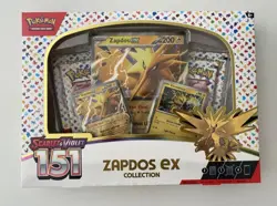 Pokemon TCG Alakazam EX and Zapdos EX Collection Scarlet & Violet 151 - Image 3