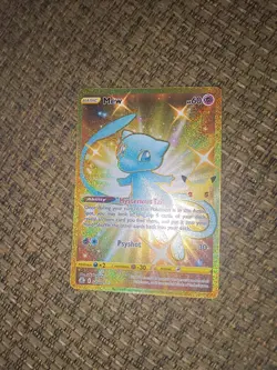Pokemon TCG Mew 025/025 25th Anniversary Celebrations 2021 Gold Secret Rare - Image 1