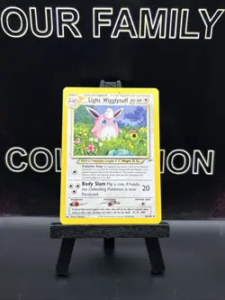 Light Wigglytuff - 54/105 Neo Destiny Pokemon TCG Regular WOTC Unlimited 2000 LP - Image 1