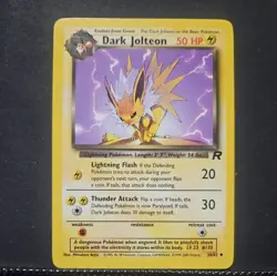 Pokemon Dark Jolteon #38 Pokemon Team Rocket - Lightly Played - Image 1