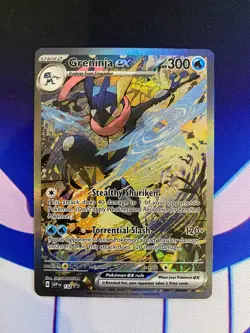 Pokemon TCG Greninja EX SVP 132 Black Star Promo Shrouded Fable NM - Image 1