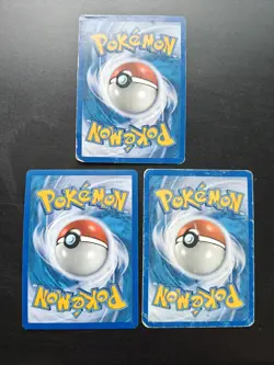3x Vintage Holo Pokemon Karten Sammlung | DE | Played | Verschiedene Sets | - Image 2
