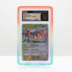 Pokemon Tatsugiri ex Holo #142 Surging Sparks 2024 - CGC 10 PRISTINE - Image 1