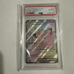 2025 Pokemon Jtg En-Journey Together #173 Lillie'S Clefairy Ex Ultra Rare PSA 10 - Image 1