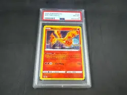 2022 POKEMON GO MOLTRES #012 HOLO PSA 8 - Image 1