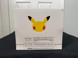 Pokemon TCG: 25th Anniversary Celebrations Elite Trainer Box (2021) 820650809439 - Image 1