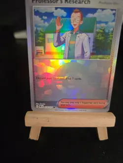 Pokemon Card Professor's Research (Poke Ball) #123 Prismatic Evolutions English - Image 4