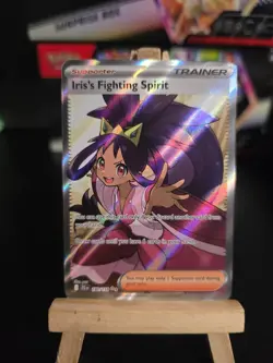Pokemon Card Iris's Fighting Spirit #180 Journey Together Holo English - Image 1