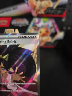 Pokemon Card Iris's Fighting Spirit #180 Journey Together Holo English - Image 3