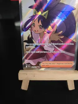 Pokemon Card Iris's Fighting Spirit #180 Journey Together Holo English - Image 4