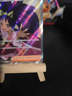 Pokemon Card Iris's Fighting Spirit #180 Journey Together Holo English - Image 5