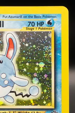 Pokemon TCG Card - Azumarill 2/111 Neo Genesis Holo Rare - Image 3