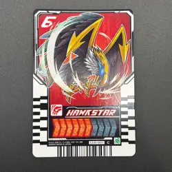 Hawkstar Kamen Rider Gotchard Ride Chemy Card CD2-007 Bandai Japan S235-11 - Image 2