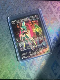 Iron Valiant ex Pokemon TCG Card 220 HP Future Ability Holo Rare 249 - Image 1
