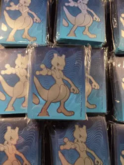 Pokemon TCG Mewtwo 2022 ETB card sleeves 10 Packs Of 65 New - Image 2