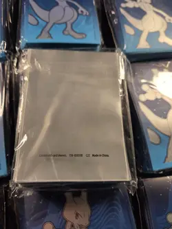 Pokemon TCG Mewtwo 2022 ETB card sleeves 10 Packs Of 65 New - Image 4