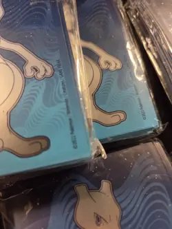 Pokemon TCG Mewtwo 2022 ETB card sleeves 10 Packs Of 65 New - Image 5
