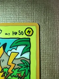 【Excellent】Pokemon Card Ooyama's Pikachu 025 Japanese 1998 F/S - Image 4