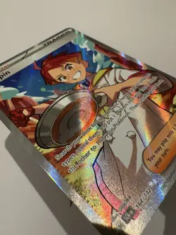 Pokemon TCG Stellar Crown Crispin Full Art Ultra Rare Card 164/142 NM/MINT - Image 3