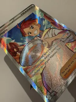 Pokemon TCG Stellar Crown Crispin Full Art Ultra Rare Card 164/142 NM/MINT - Image 4