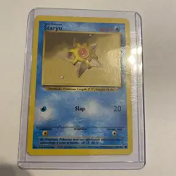 Pokemon TCG Staryu Base Set, Shadowless Common Card 65/102 - Image 1