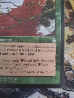 Burgeoning - Stronghold MTG Magic The Gathering MP - Image 2