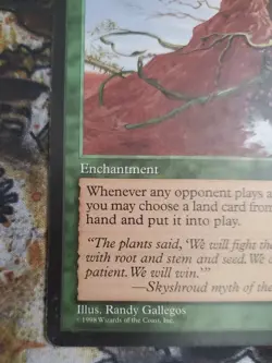 Burgeoning - Stronghold MTG Magic The Gathering MP - Image 3