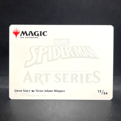 2025 MTG MARVEL'S SPIDER-MAN ART SERIES GWEN STACY 13/54 - Image 2