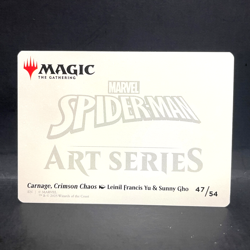 2025 MTG MARVEL'S SPIDER-MAN ART SERIES CARNAGE CRIMSON CHAOS 47/54 - Image 2