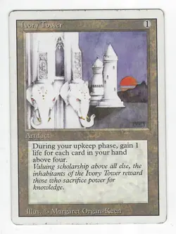 Ivory Tower MTG: Revised Rare - Image 1