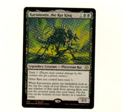 Karumonix The Rat King Phrexia All Will Be One Foil Promo MTG Single Card - Image 1