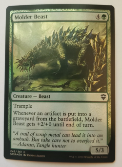 1x Molder Beast FOIL Commander Legends MTG Magic the Gathering NM - Image 1