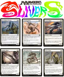6x (1/ea) - Sliver WHITE Lot 1 - Time Spiral Remastered/Modern Horizons CUC MTG - Image 1