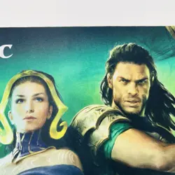 Official Ultra Pro Liliana and Gideon 2019 Champion Playmat War of the Spark MTG - Image 3