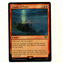 Display Of Power 0119 Rare Foil Lord Of The Rings MTG Single Card - Image 3
