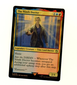 The Ninth Doctor 0148 R Foil Doctor Who MTG Single Card - Image 3
