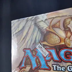 Urza's Saga Booster Box English MTG USG factory sealed Box & Torn Shrink Damage 742818060127 - Image 2