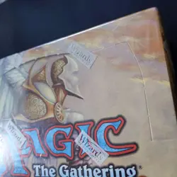 Urza's Saga Booster Box English MTG USG factory sealed Box & Torn Shrink Damage 742818060127 - Image 3