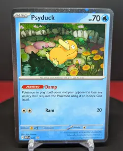 Pokemon Psyduck 007 Mega Evolution Promo Cosmos Holo English - Image 1