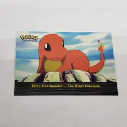 Pokemon Topps TV Animation EP11 Charmander The Stray - Image 2