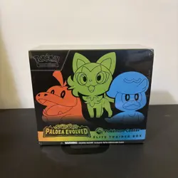 Scarlet and Violet Paldea Evolved POKEMON CENTER ETB New- SEALED - Image 1