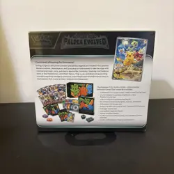Scarlet and Violet Paldea Evolved POKEMON CENTER ETB New- SEALED - Image 4