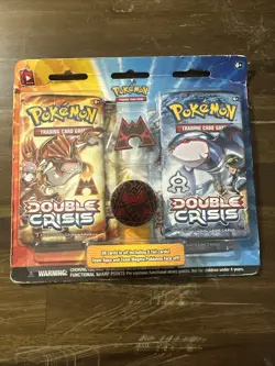 Pokemon - Double Crisis Blister Pack - Team Aqua Pin - XY Brand New Sealed - Image 1