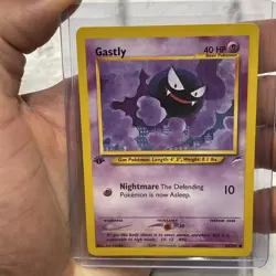 Pokemon 1st Edition Gastly 65/105 - Neo Destiny - Near Mint NM Pokemon Vintage - Image 1