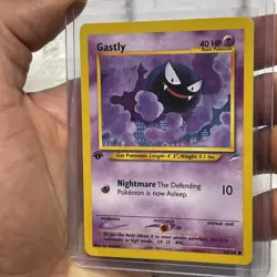 Pokemon 1st Edition Gastly 65/105 - Neo Destiny - Near Mint NM Pokemon Vintage - Image 2