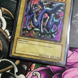 Yugioh Serpent Night Dragon MRL-103 REVERSE SECRET RARE MISPRINT - Image 4