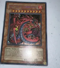 Yugioh PSA Uria, Lord of Searing Flames CT03-EN005 Secret Rare Promo - Image 4