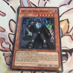 Delg The Dark Monarch STBL-EN037 1st Edition Super Rare YuGiOh LP - Image 2