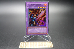 Yugioh- Flame Swordman - Super Rare LOB-003 Asian English - Image 2